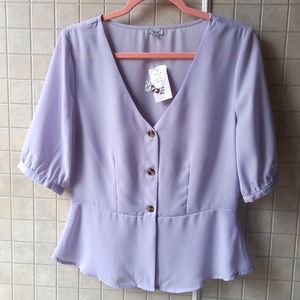 Kismet Lilac blouse